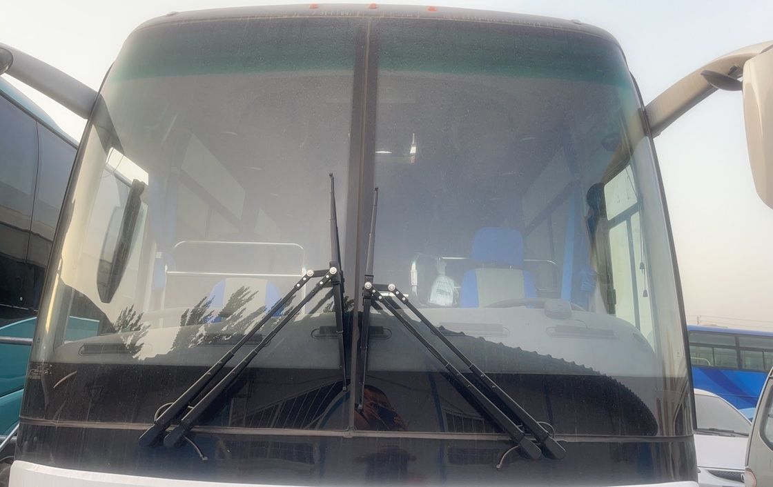 Second Hand RHD 6-8L Manual Transmission Seater Tour Used Coach Buses with Big Capacity