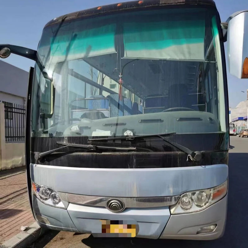 65 Seater Sliding Window Used Coach Bus with Air Conditioning Max Speed 91 110 km/h