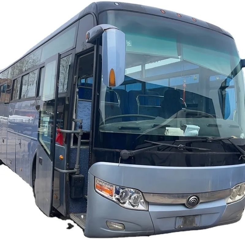 ZK612 Second-Hand 65 Seats Sliding Window Coach Bus with Air Conditioning and Max Speed of 100km/h