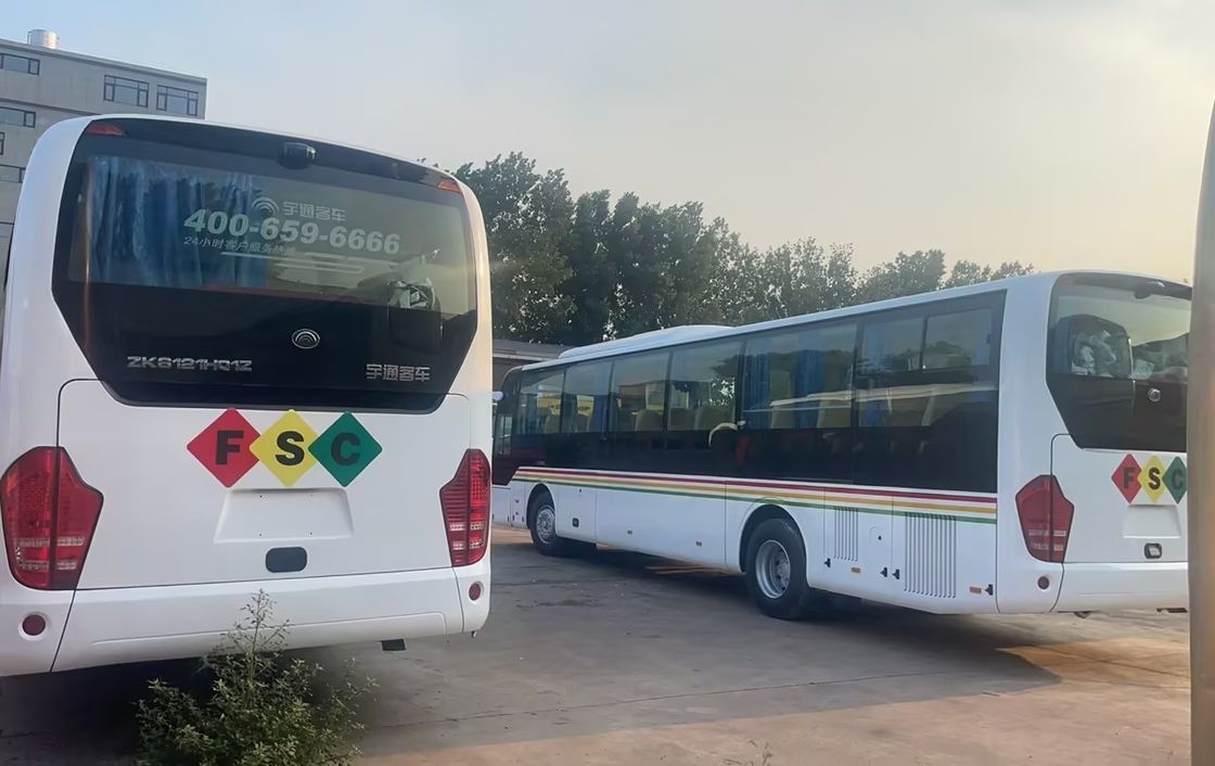 65 Seats Coach Bus Used Luxury Tour Passenger Bus Diesel Fuel Type Max Speed 100km/h