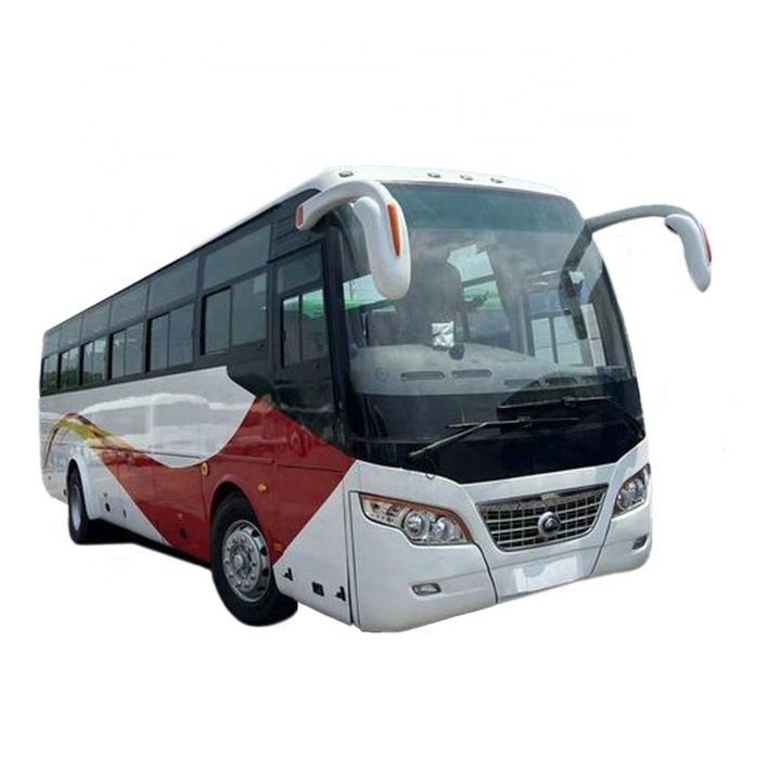 Right Hand Drive Used Coach Bus Diesel Luxury Bus with Power Steering 5.5T/11T Axles