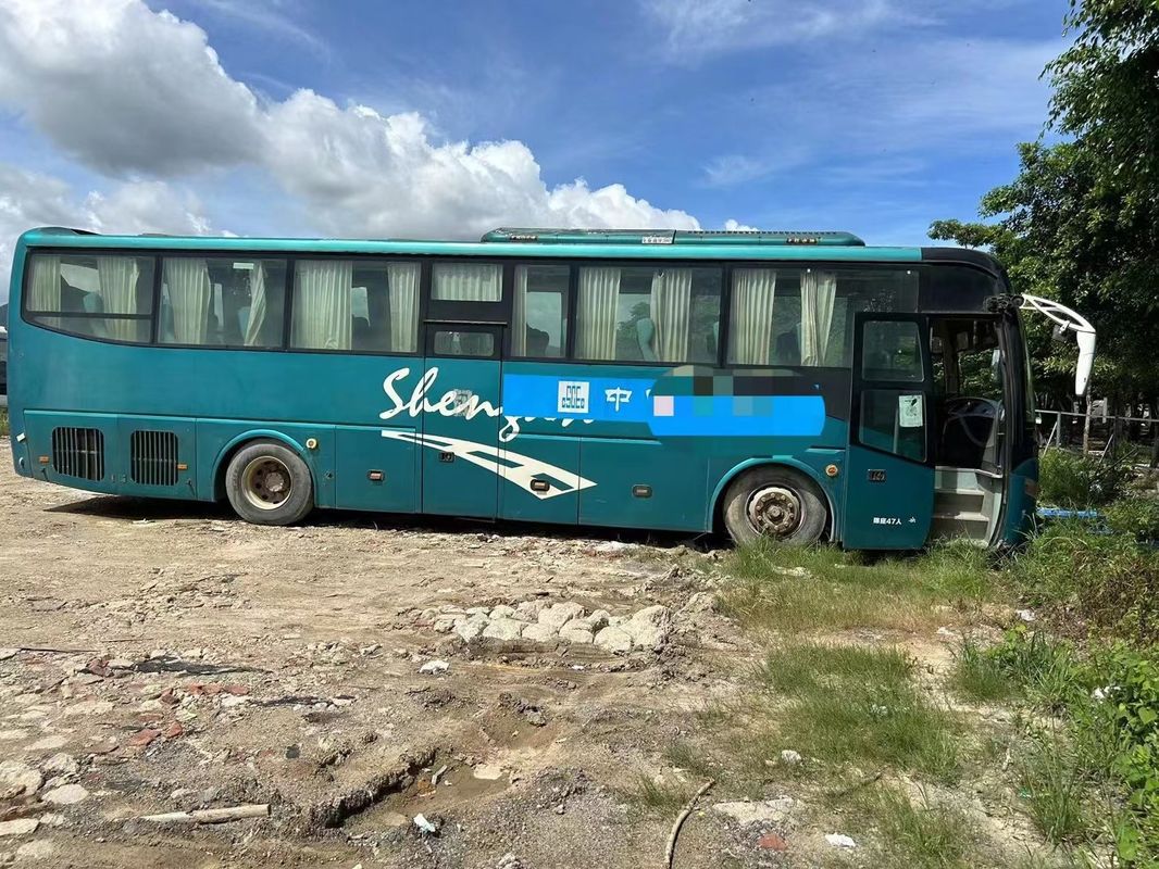 Left Hand Driver Used 47 Seater Coach Bus Good Condition Luxury Tour Passenger Coach