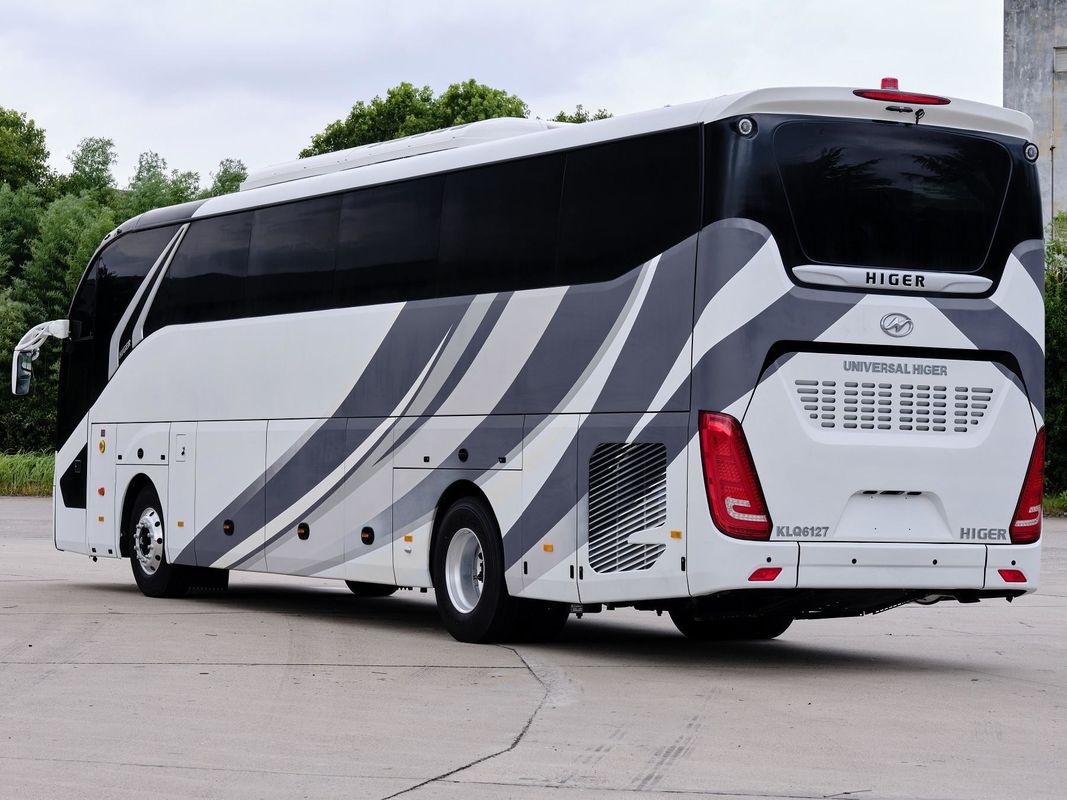 Left Hand Driving 12m 50 Seats Yuchai Engine Manual Transmission Passenger Bus Coach Bus