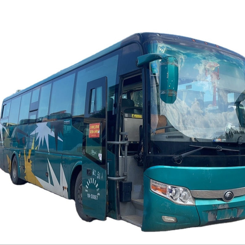 Affordable Used Manual Buses with YC4E150-20 Engine Model and 2430mm Overall Width