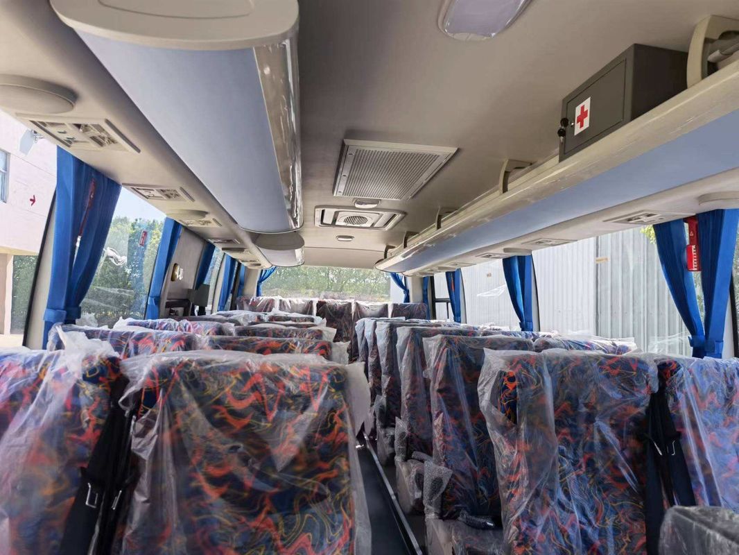 50 Seats Used Coach Bus Luxury Left Hand Drive Diesel Manual with Excellent Condition