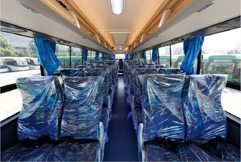 Luxury Golden Dragon RHD 53 1 1 Seats Tourist Coach Bus with 80R22.5-18PR Tires and More