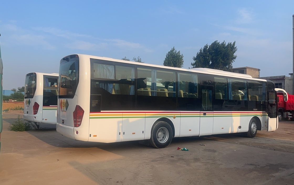 YC6S330-30 Engine Model 55 Seats Used Double Decker Coach Bus with ABS Equipped in B2B