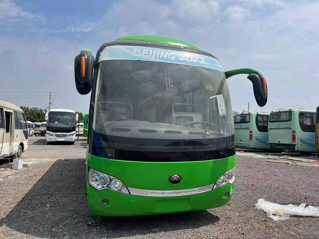 38 Seater Used Luxury Diesel LHD Coach Bus with 11/13 Springs and Weichai Engine