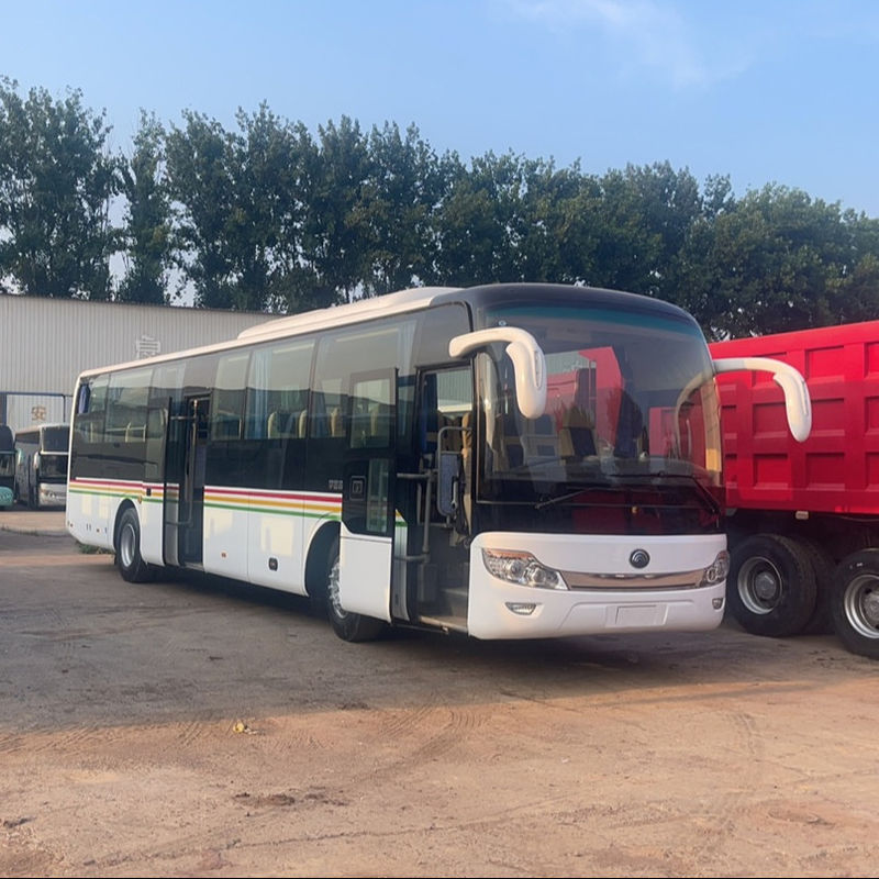 Used Coach Bus LHD 54 Seater Second Hand City Passenger Bus with Manual Transmission
