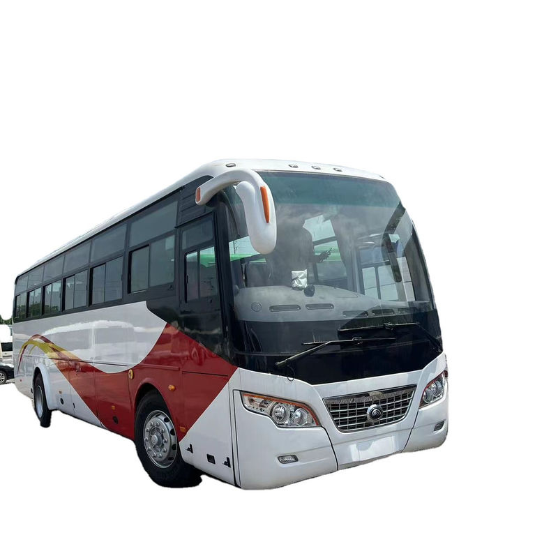 Public Transportation 55 Seats RHD Luxury Coach Bus with 264kw/2200rpm Engine Power