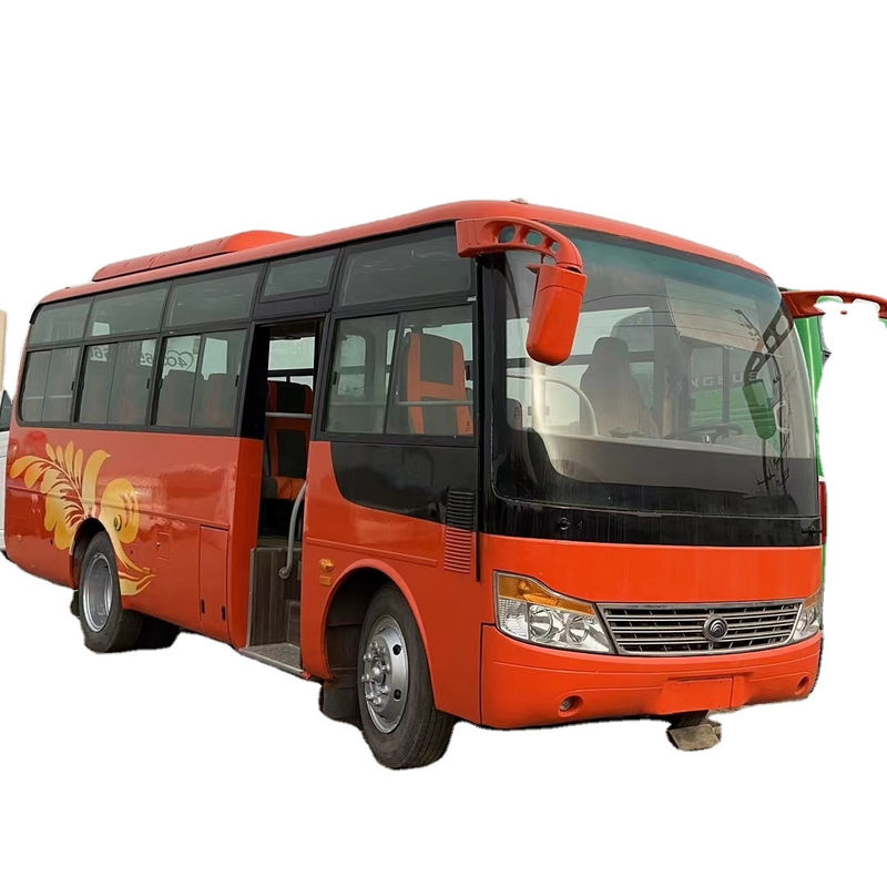 Used Youtong City Passenger Bus with 3300mm Wheel Base and 90L Fuel Tank Capacity