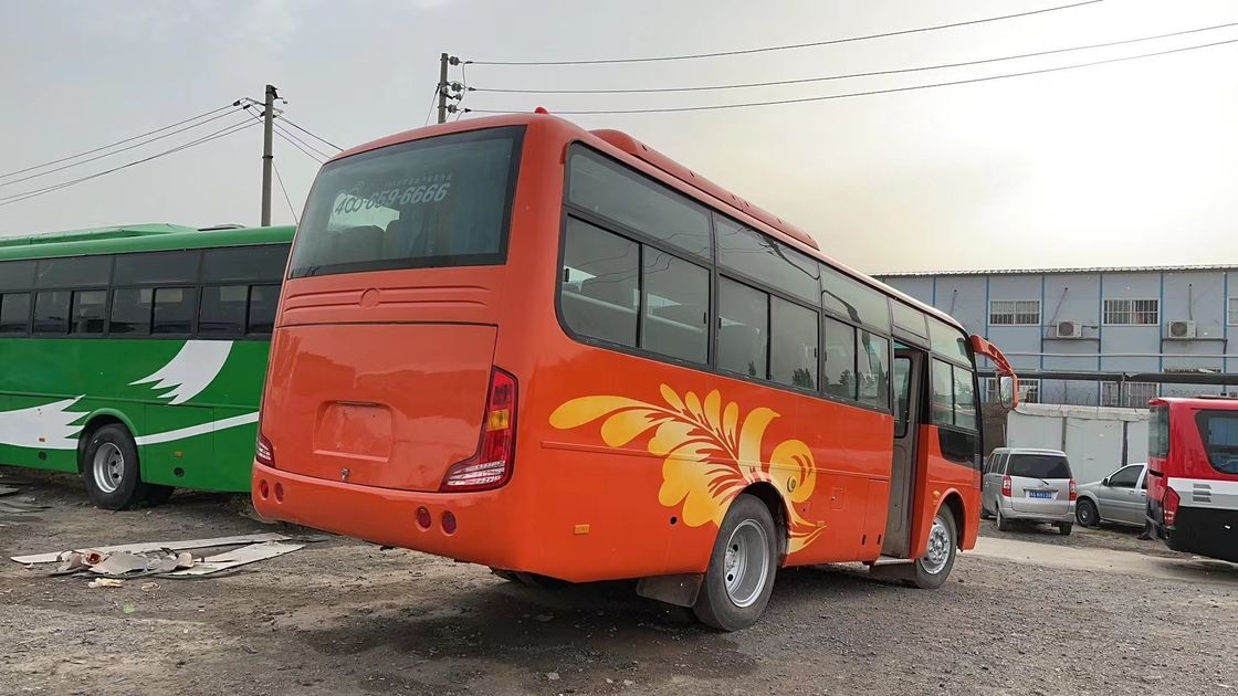 Used Youtong City Passenger Bus with 3300mm Wheel Base and 90L Fuel Tank Capacity