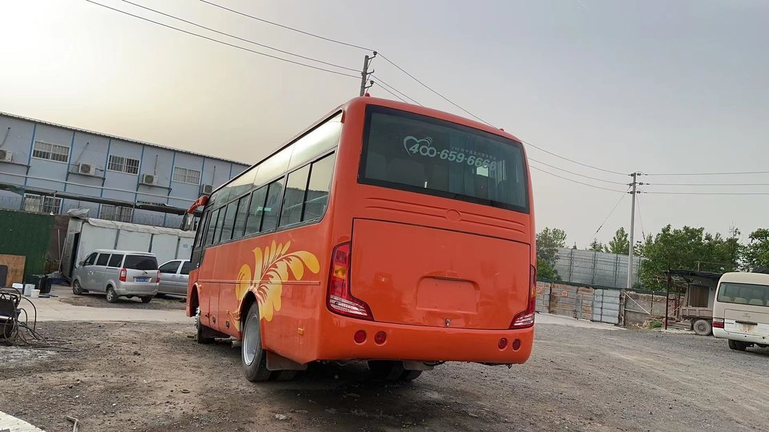 Used Youtong City Passenger Bus with 3300mm Wheel Base and 90L Fuel Tank Capacity