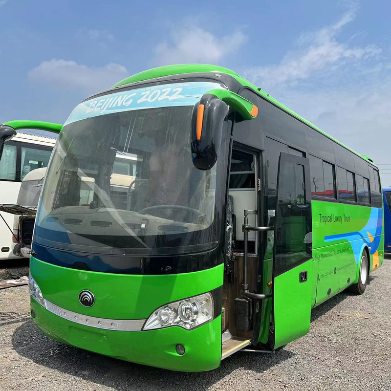 50 Seats RHD Yu Tong Bus Right Hand Drive Tour Buses Coach Euro 3 Manual Transmission