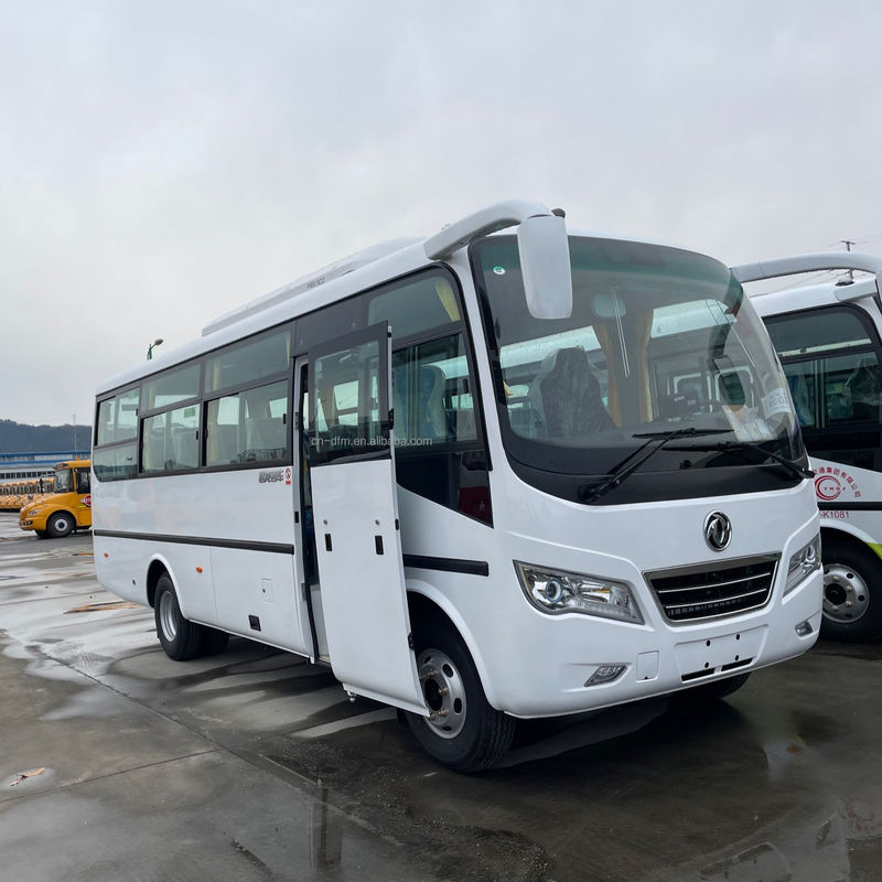 25 Seats Luxury Coach Bus with 6 CYL Inline 12V OHC Engine and Automatic Transmission