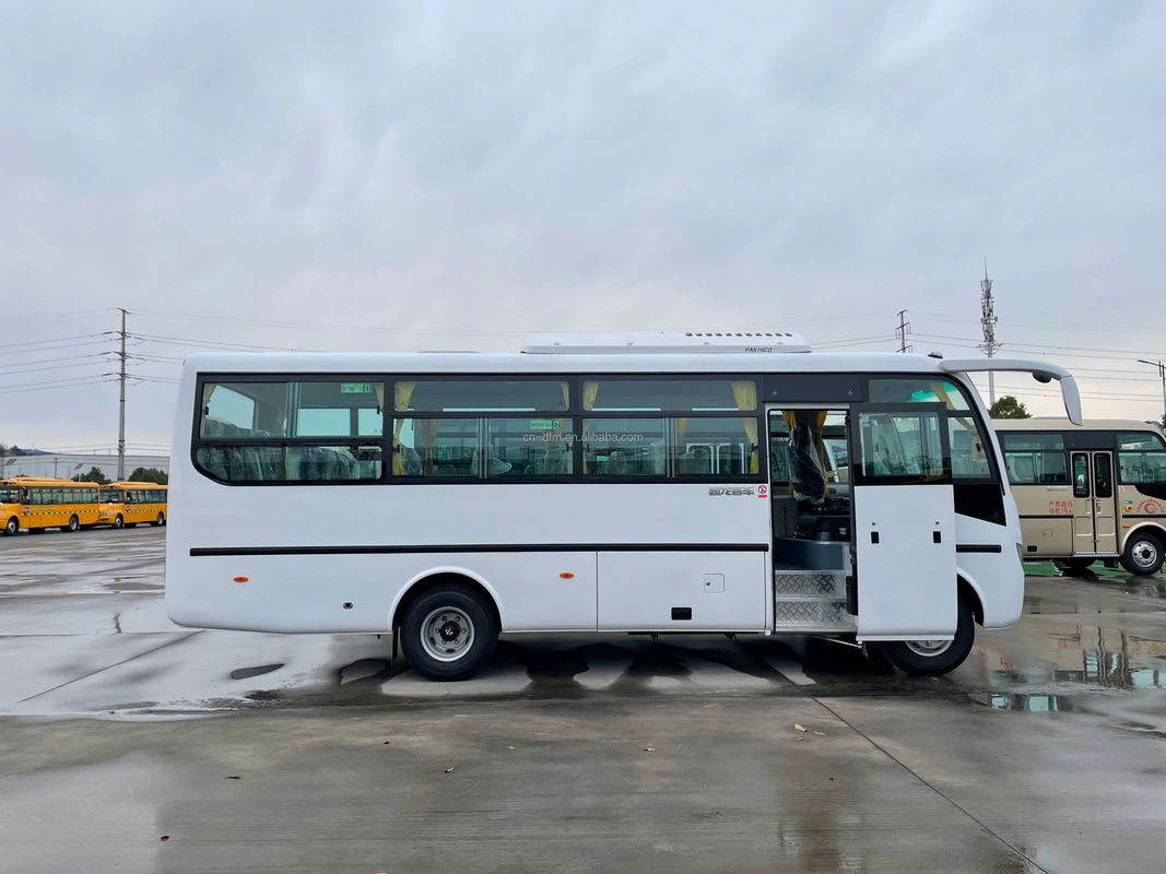 25 Seats Luxury Coach Bus with 6 CYL Inline 12V OHC Engine and Automatic Transmission