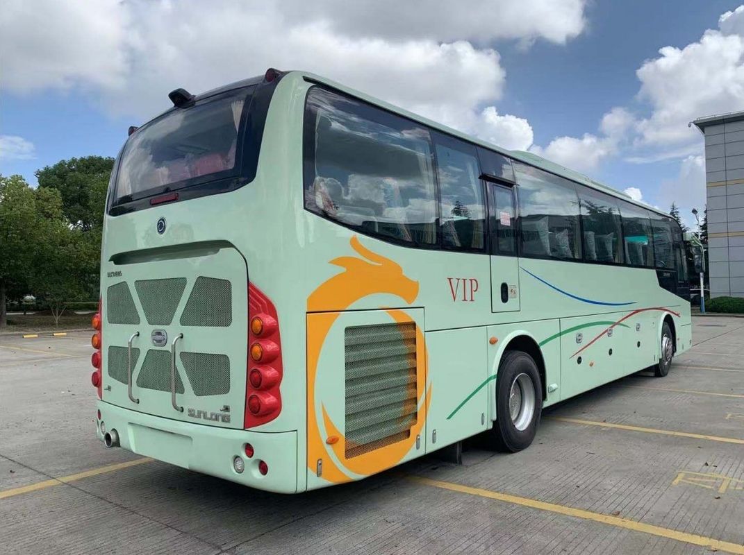 47 Seater Luxury Diesel Travel Coach Bus with High Engine Capacity and Comfortable Seats