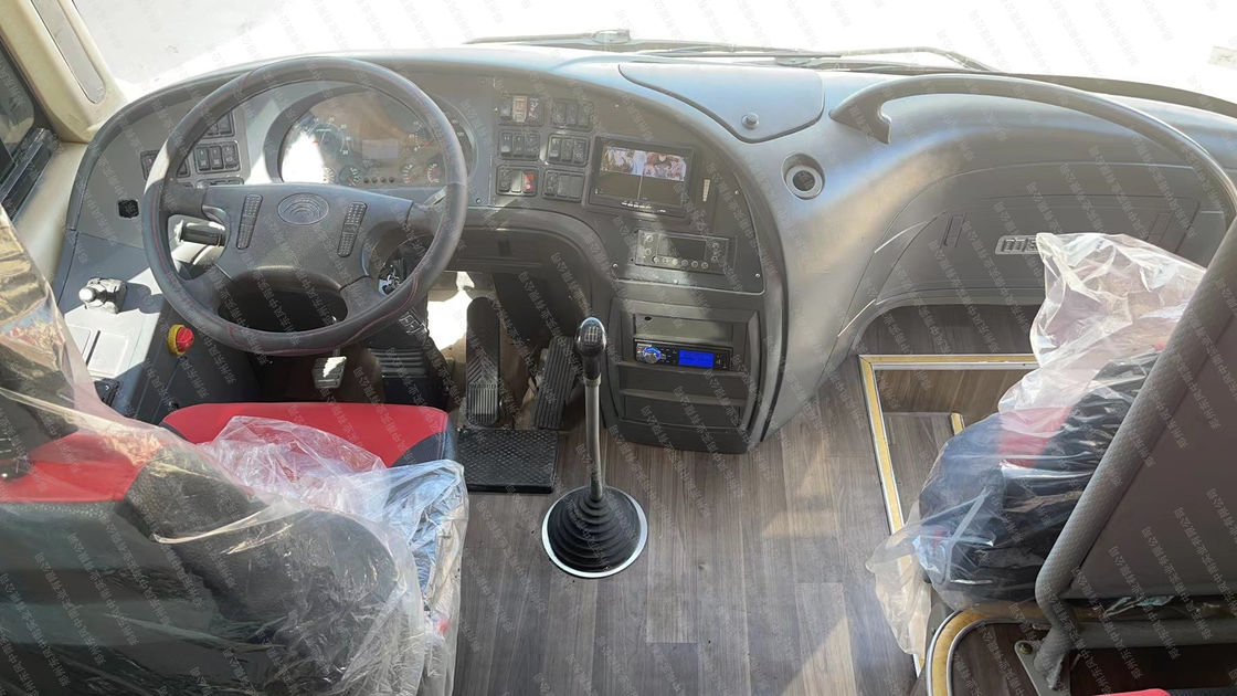 Used Coach Bus with Gross Vehicle Weight of 14660kgs Tourist Luxury and Power Steering