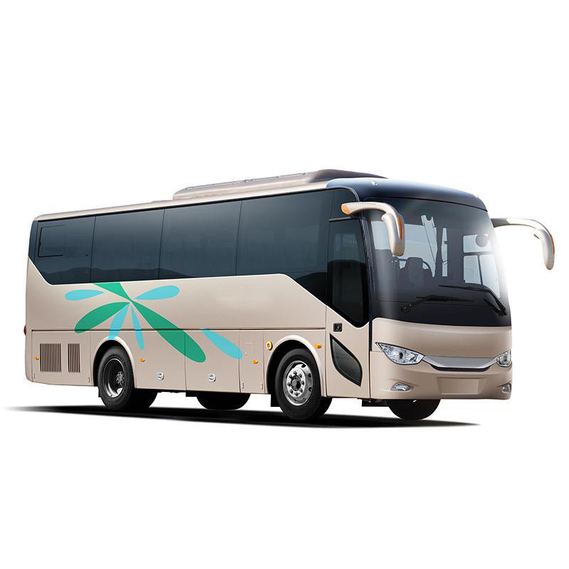 12m Public Transportation Bus 50 Seater LHD Luxury Coach Bus with Leaf Spring Suspension