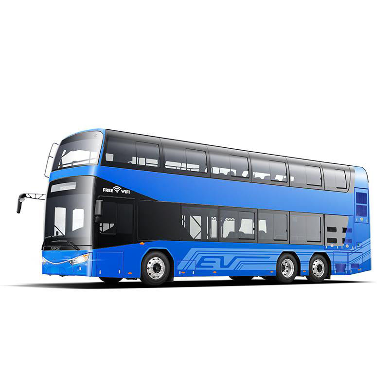 Monocoque Luxury Coach Bus Automatic Transmission Type for Your Customer Requirements