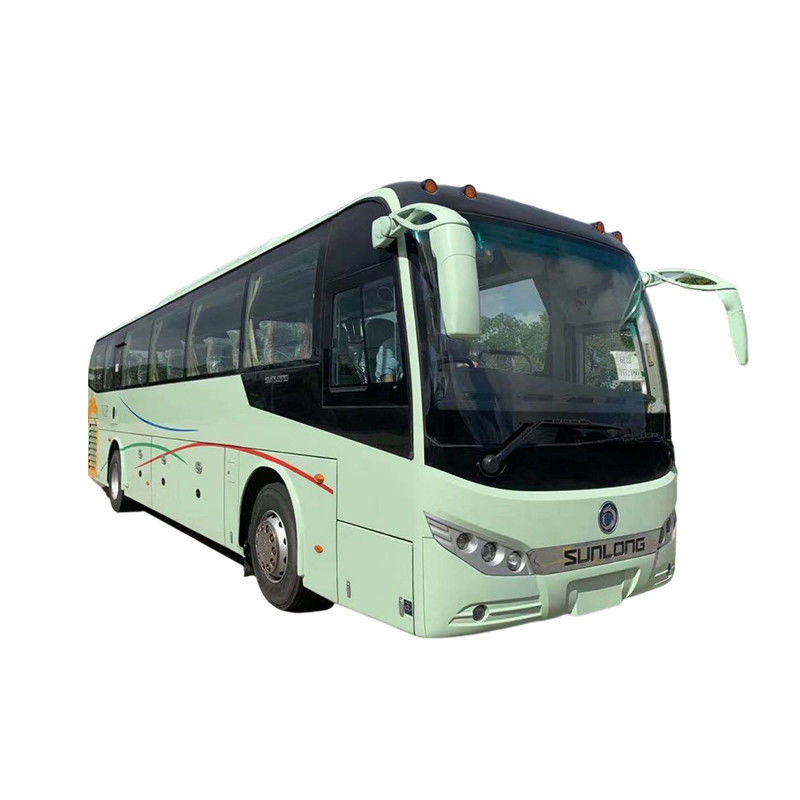 Manual Transmission Type 47 Seats RHD Bus with Shock Absorbers Suspension