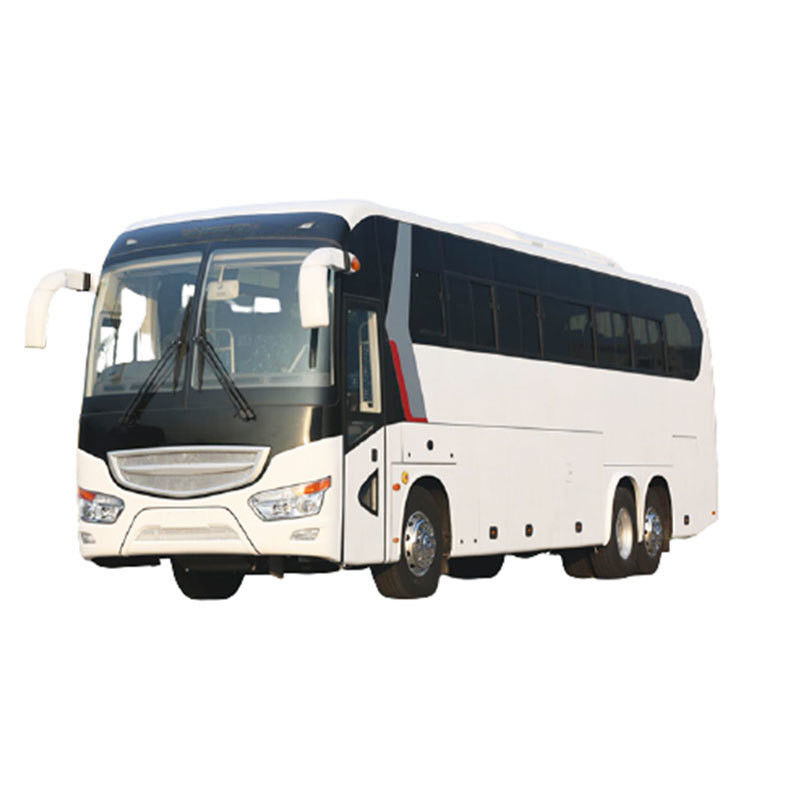 59 Seats Luxury Coach Bus for Public Transportation Diesel Fuel Type and Reading Lamp