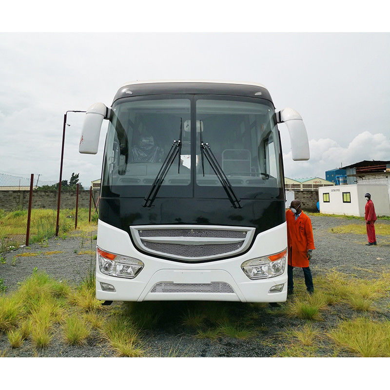 59 Seats Luxury Coach Bus for Public Transportation Diesel Fuel Type and Reading Lamp