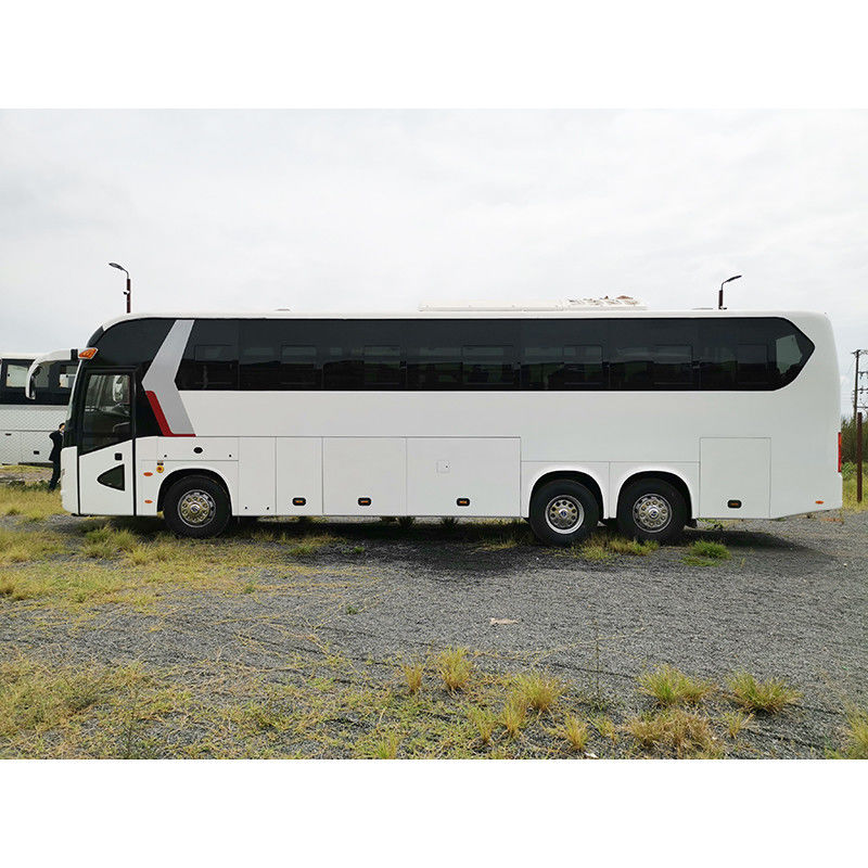 59 Seats Luxury Coach Bus for Public Transportation Diesel Fuel Type and Reading Lamp