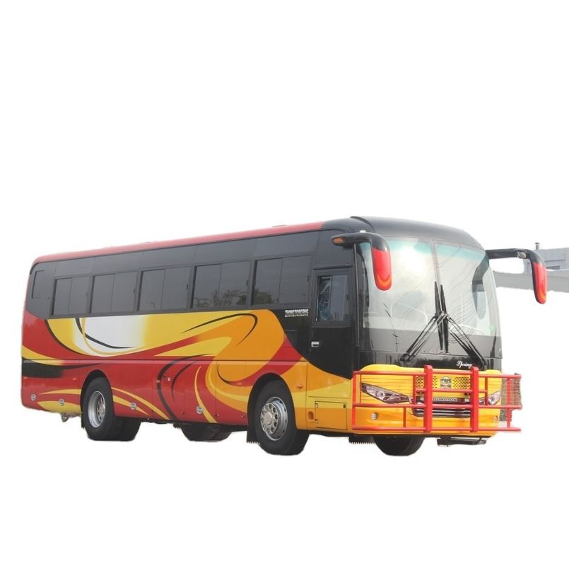 Refurbished 12M 45 Passengers Seats 45-60 Seater Diesel Used Coach Buses and Affordable
