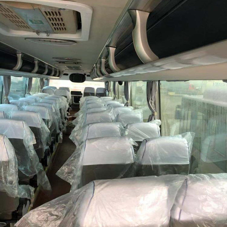 Refurbished 12M 45 Passengers Seats 45-60 Seater Diesel Used Coach Buses and Affordable