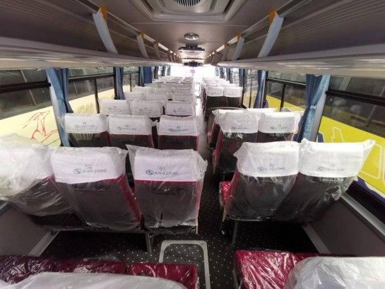 FAST Transmission Manual Coach Bus with Tubeless Tire 315/80R22.5 and Luxury Interior