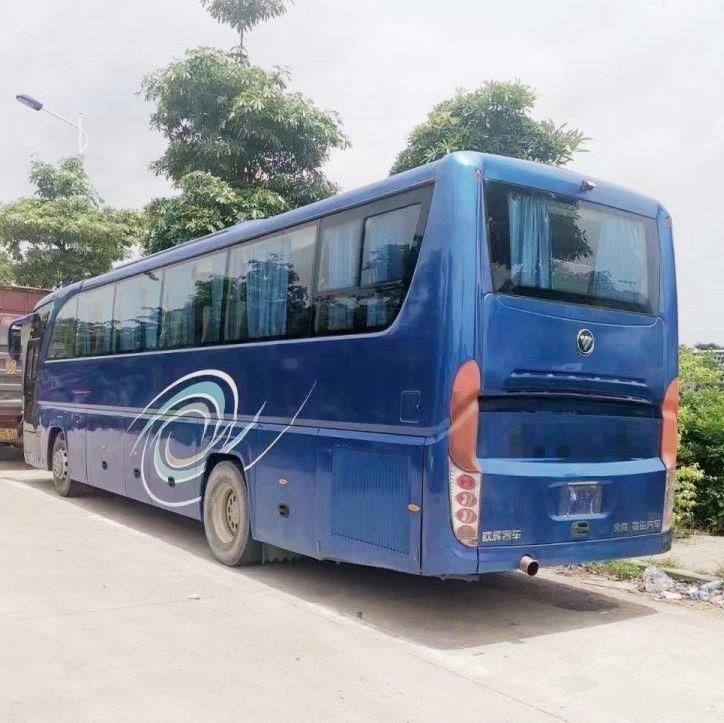 Durable Second Hand 12m Tourists Coach Bus with 50 Seats and Leaf Spring Suspension