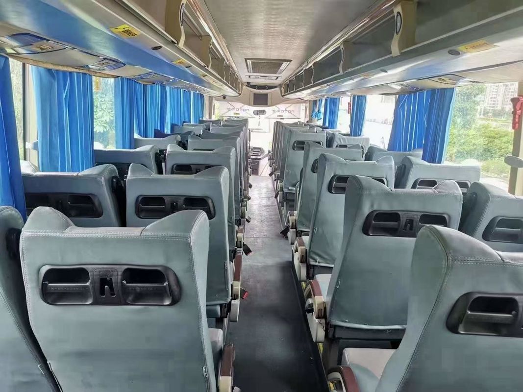 Durable Second Hand 12m Tourists Coach Bus with 50 Seats and Leaf Spring Suspension