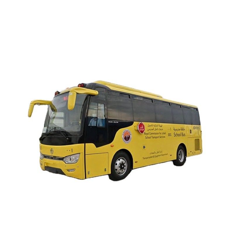 8995*2500*3480mm LHD Diesel 30 1 1 Seats Coach Bus with 280L Fuel Tank Capacity