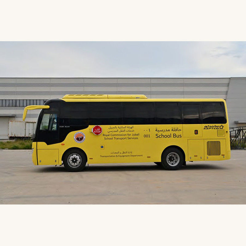 8995*2500*3480mm LHD Diesel 30 1 1 Seats Coach Bus with 280L Fuel Tank Capacity