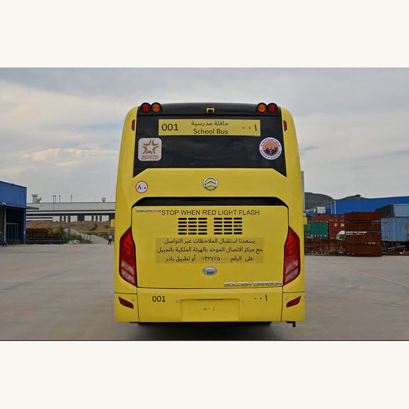 8995*2500*3480mm LHD Diesel 30 1 1 Seats Coach Bus with 280L Fuel Tank Capacity