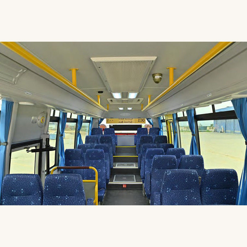 8995*2500*3480mm LHD Diesel 30 1 1 Seats Coach Bus with 280L Fuel Tank Capacity