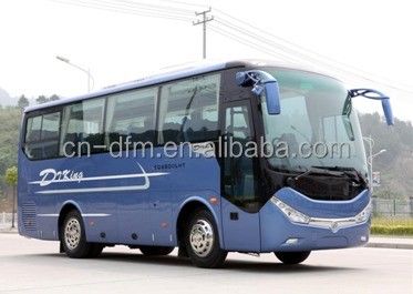 35-40 Seater Dongfeng 8m Luxury Tourist Coach Used Bus with Max Speed 91-110 km/h