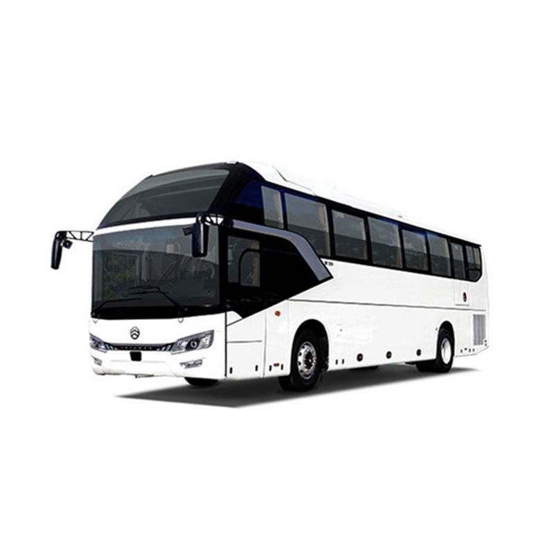 Affordable 12m 60 Seater Luxury Coach Bus with Water Dispenser Refrigerator Toilet