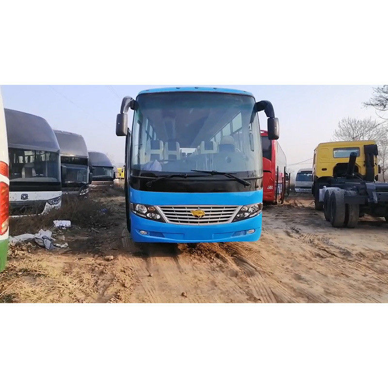35 Seats Luxury Coach Bus with 2.7m3 Luggage Compartment Volume and 2430mm Overall Width