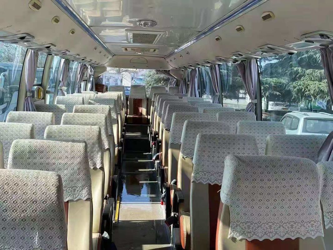 Luxury 50 Seats Double Decker Used Coach Bus for Passengers Euro 3 Emission Standard