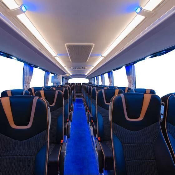 WHEELBASE 5100mm FAST6DS95T 100km/h Diesel 43 Seats 50 Seats Luxury 11M Used Coach Bus