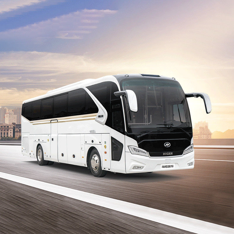 50 Seater Luxury Higer Diesel Used Tourist Coach Bus with Max. Torque of 1460N.m
