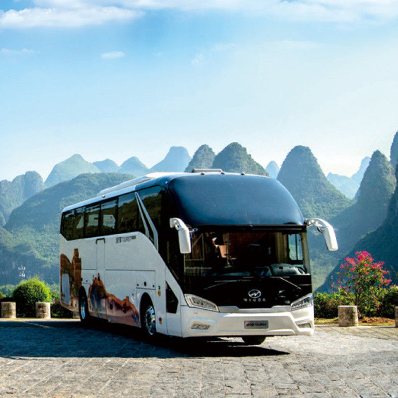 55 Seater Used Luxury Tour Bus with Euro 3 Emission Standard and 2340 Front Suspension