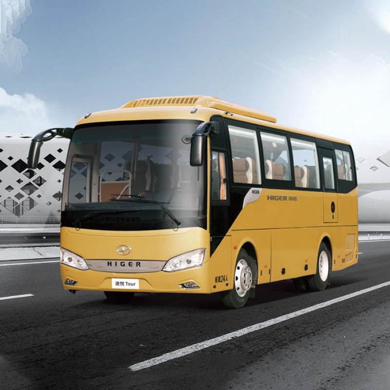 24 Seats Passenger Used Coach Bus with Left Drive in by and Weichai Engine