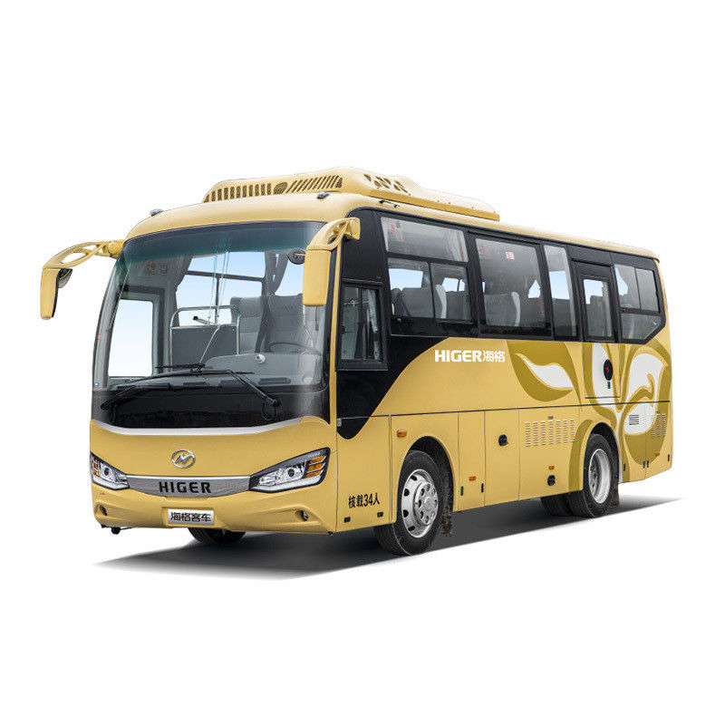 34 Seats Luxury Passenger Bus Used in Tourist City with Euro 3 Emission Standard
