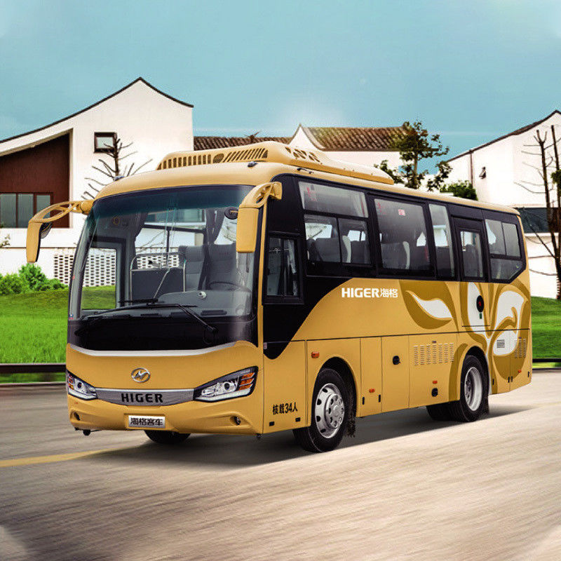 34 Seats Luxury Passenger Bus Used in Tourist City with Euro 3 Emission Standard