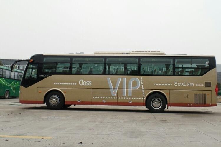 Design 12m Party Bus Luxury Coach with Yuchai Engine and 65 1 1 Seats 67 Seater Bus