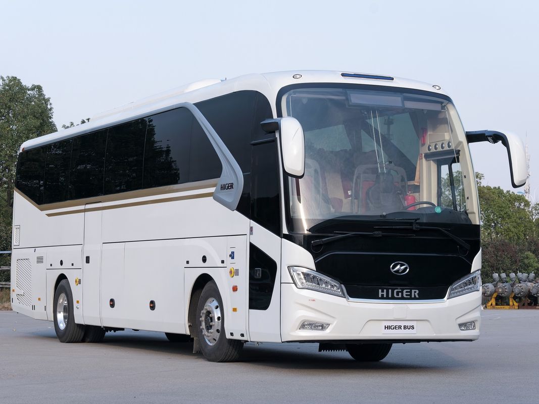Public Bus Style 53 Seats 12m Color Design Luxury Coach Bus with Deisel Fuel