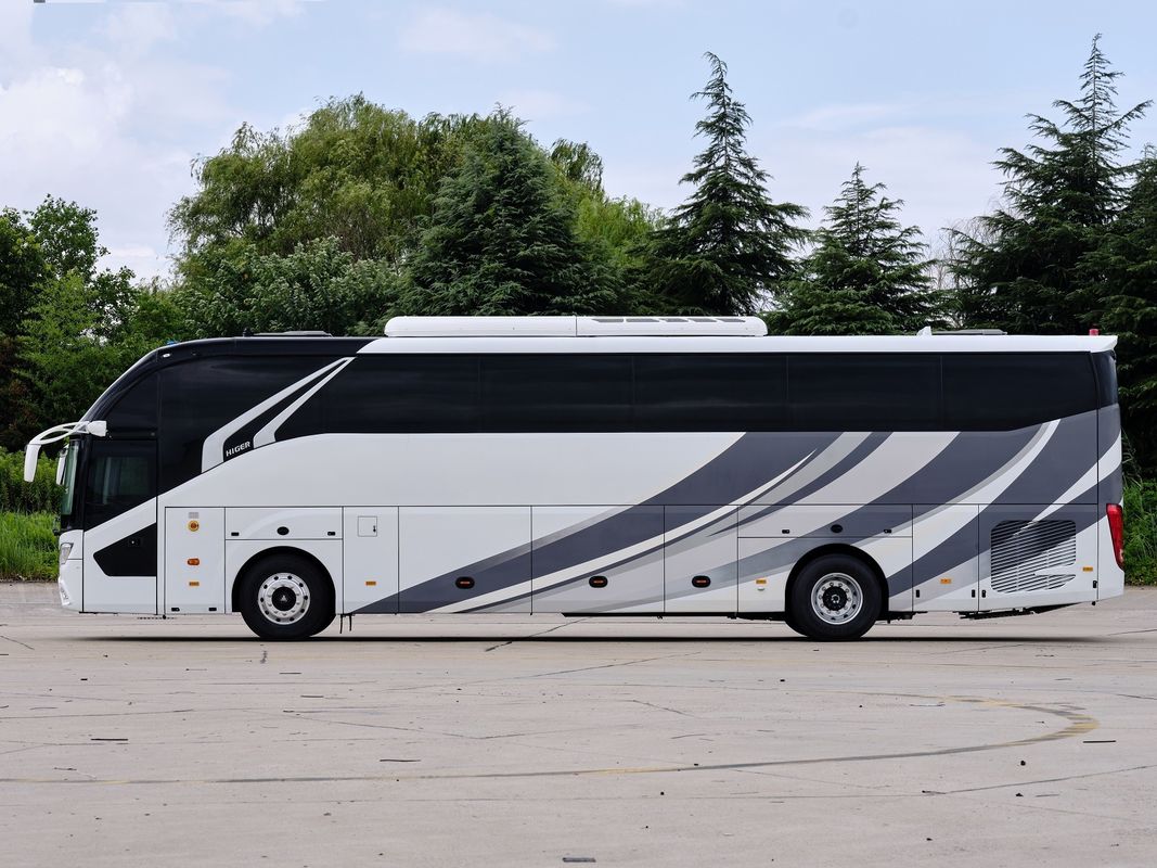 Public Bus Style 53 Seats 12m Color Design Luxury Coach Bus with Deisel Fuel
